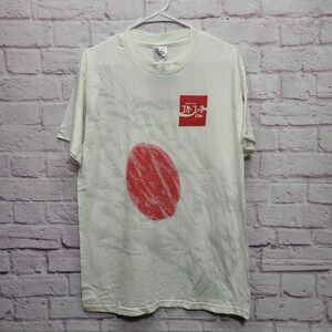 NOS‎ VTG 1996 Atlanta Olympic Games Coke Tshirt Japanese Logo Mens M Centennial